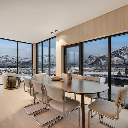 New Amazing With Spectacular View And Jacuzzi In The Heart Of Lofoten Lyngværet