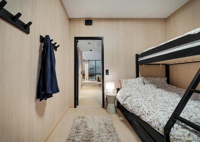 Hébergement de vacances New Amazing With Spectacular View And Jacuzzi In The Heart Of Lofoten Lyngværet