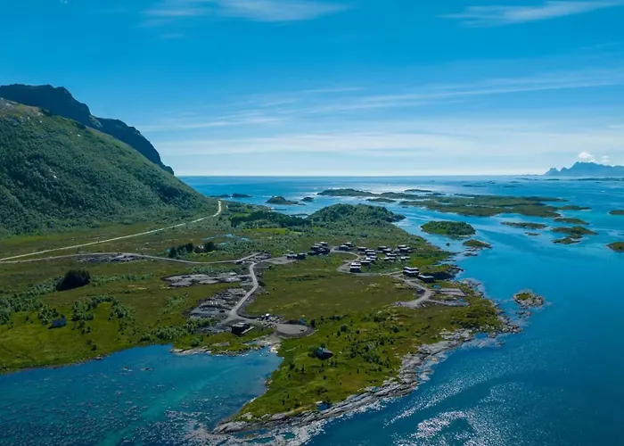 Сasa de vacaciones New Amazing With Spectacular View And Jacuzzi In The Heart Of Lofoten
